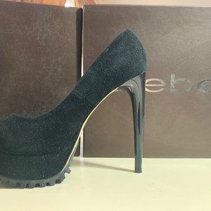 BEBE Women’s 8.0 Platform High Heels.  New In Box (NWT)